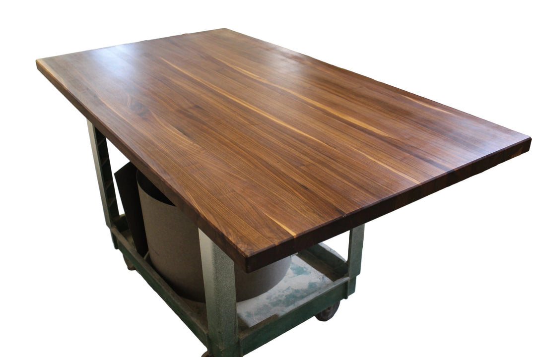Custom Walnut Butcher Block Countertop – Edge Grain