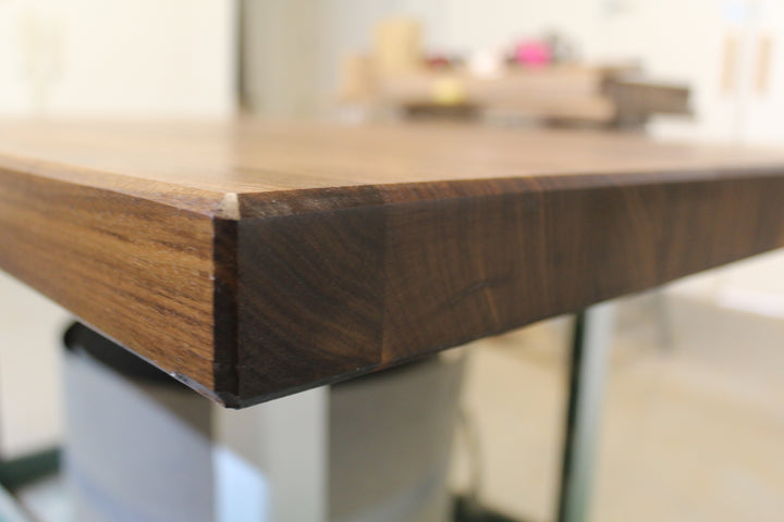 Custom Walnut Butcher Block Countertop – Edge Grain