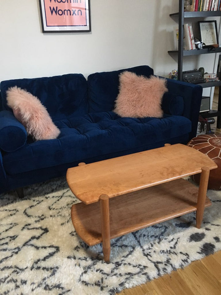 Small custom Cherry coffee table