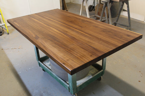 Long Grain Walnut Countertop