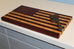 American Flag Cutting Board: a Historical Heirloom (End Grain)