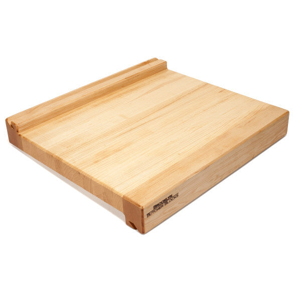 iBlock : The Cutting Board That Holds Your Tablet (Long Grain Maple)